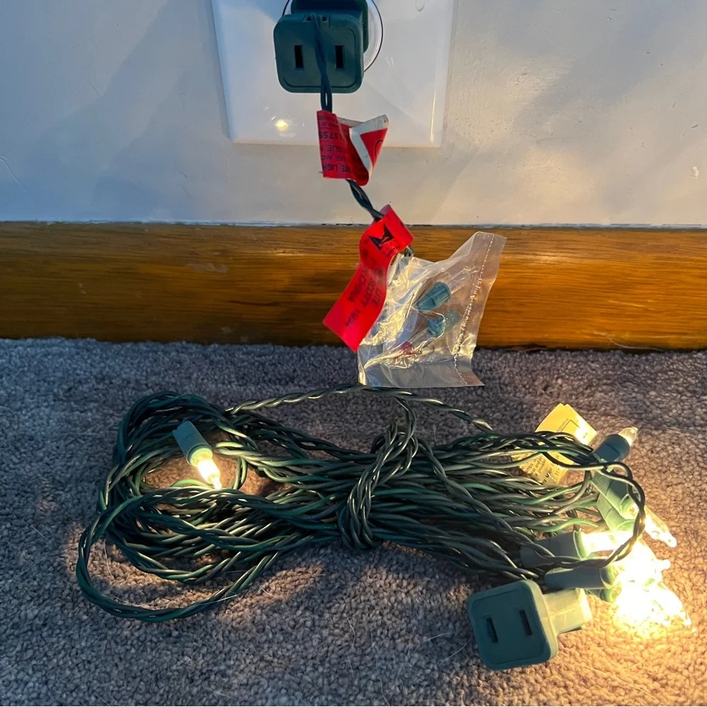Primal Lite Hot Spots String Light Set Dalmation Dog Fire Hydrant NIB Tested